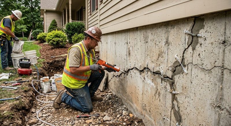 Cracked Foundation Repair in Opa Locka, FL