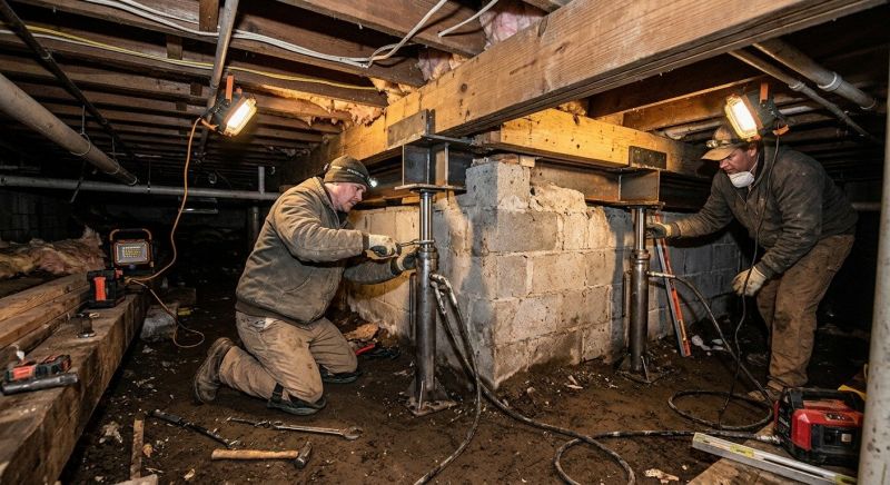 Crawl Space Leveling in Miami, FL