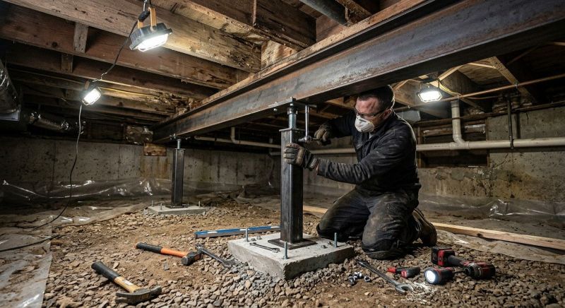 Crawlspace Structural Repair in Miami, FL