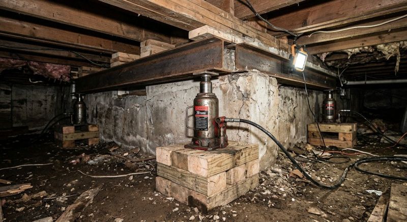 Foundation Jacking in Hialeah, FL
