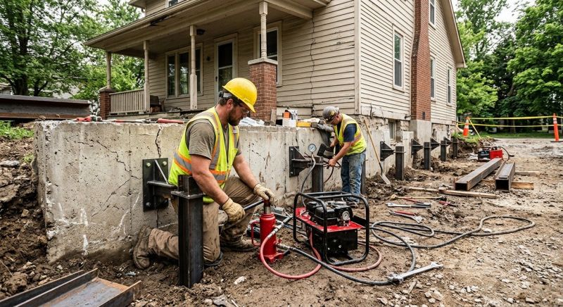 Foundation Stabilizing in Key Biscayne, FL