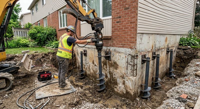 Helical Piers Installation in Miami, FL