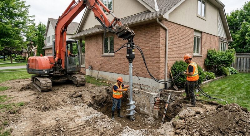 Helical Pile Installation in Miami, FL