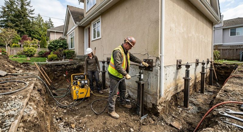 Sinking Foundation Repair in Miami, FL
