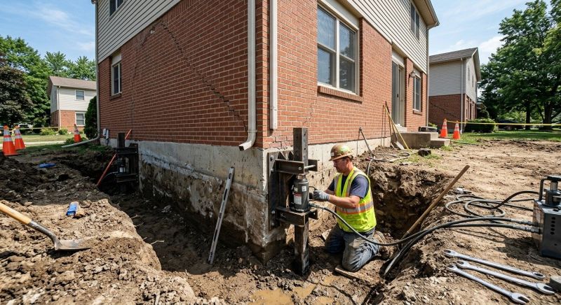 Sinking Foundation Repair in Miami Beach, FL