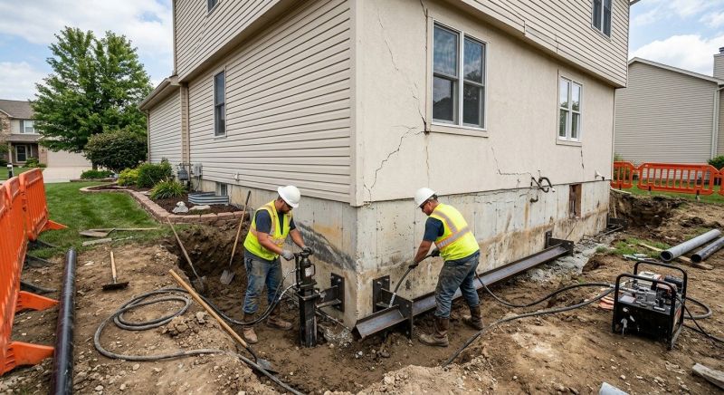 Sinking Foundation Repair in Opa Locka, FL