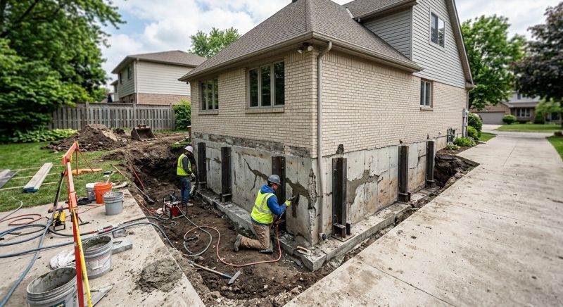 Sinking Foundation Repair in Opa Locka, FL